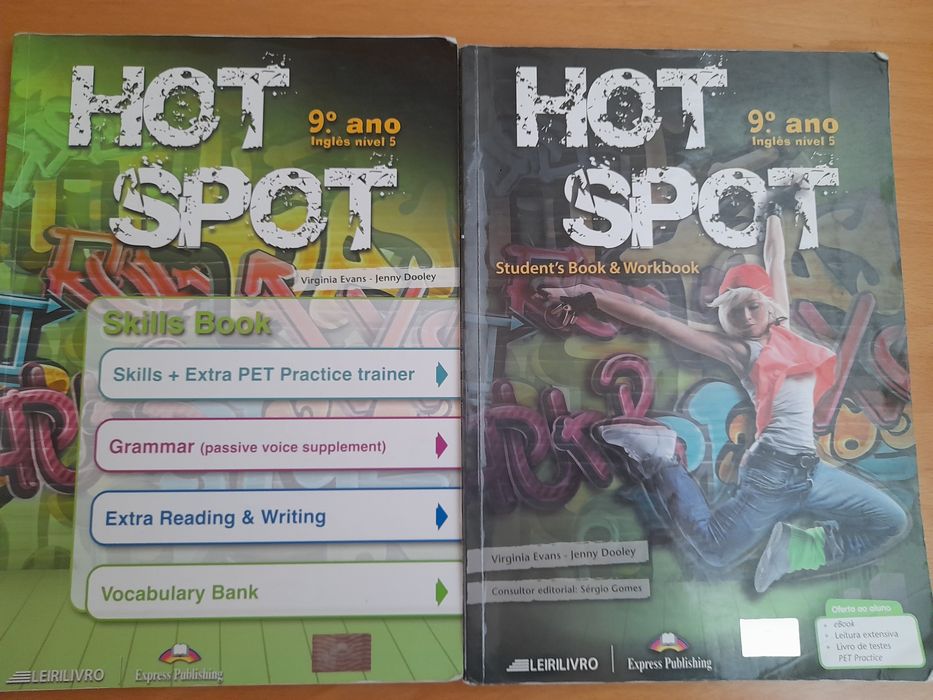 Manual + Livro de Atividades inglês Hot Spot 9