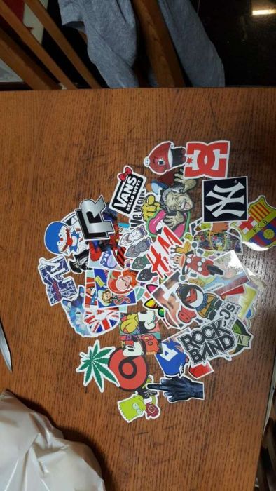 PoP Fancy Rock Surf Skate Movie Stickers-Diversos,15und,Tenho centenas