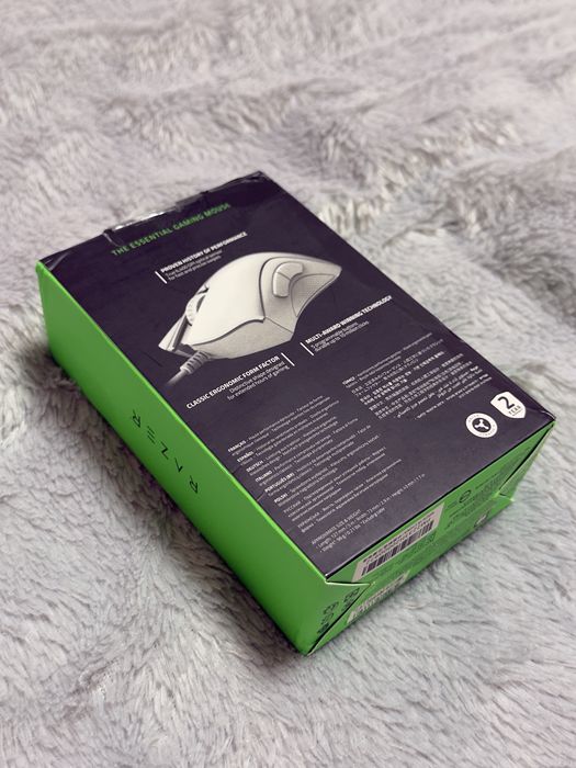 Mysz Biała Razer Deathadder Essentials