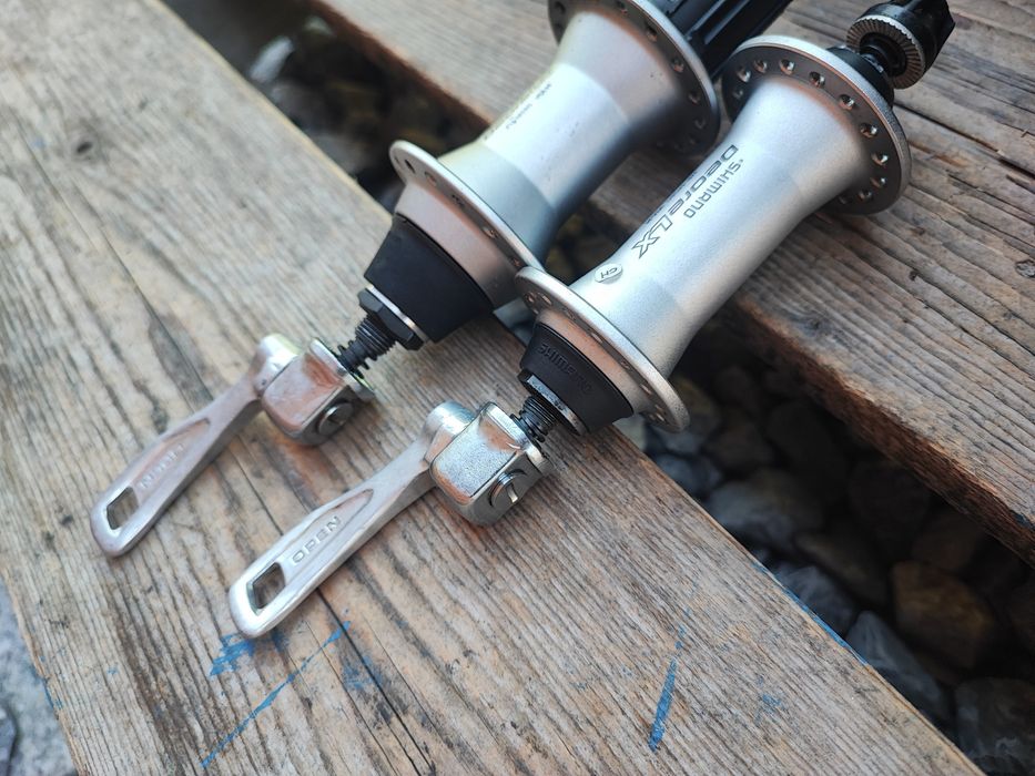 Piasty kół rowerowych Shimano Deore LX M580 32H 9s Retro MTB
