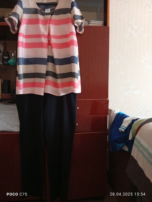 Комплект туніка і  штани для вагітних