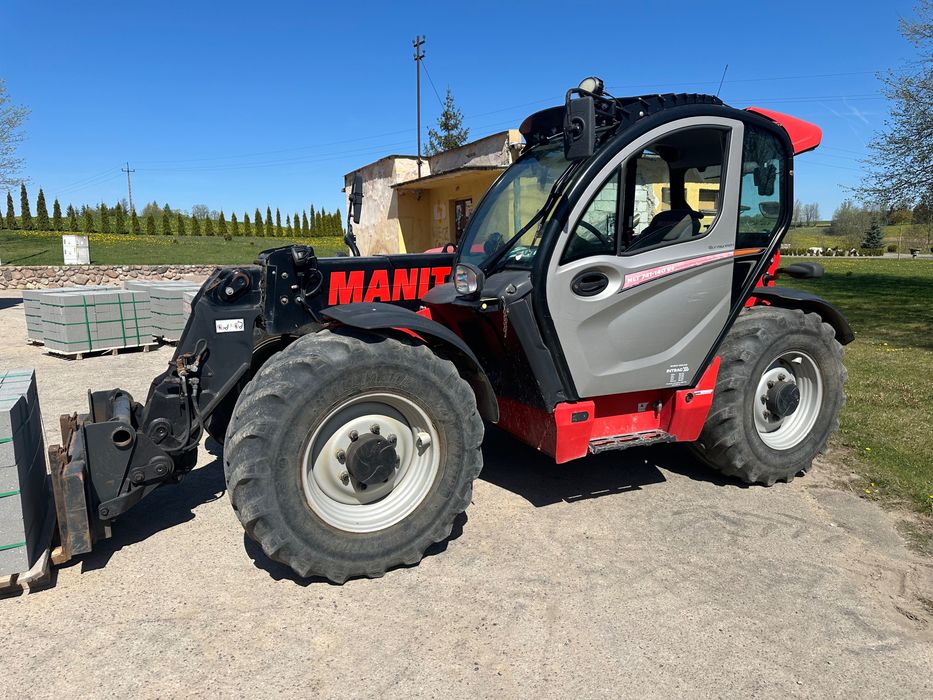 Ladowarka teleskopowa manitou 741-140v+ rok 2018