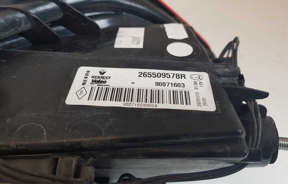 Lampa tył prawa Renault megane IV HB 2018r.