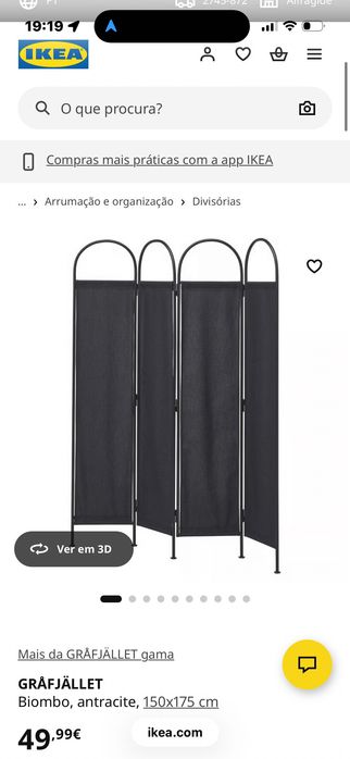 Divisórias ikea novas