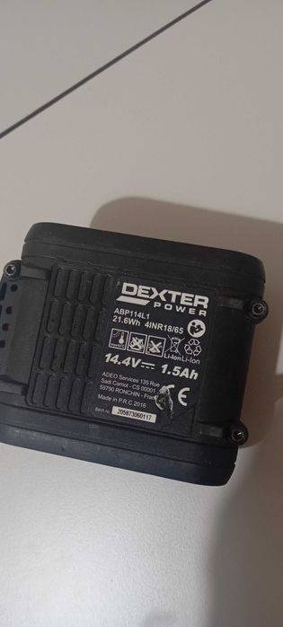 Baterias Dexter 14.4v 1.5 ah