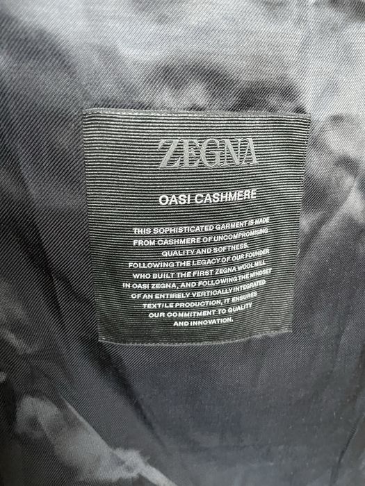 ZEGNA кашемірове пальто чоловіче