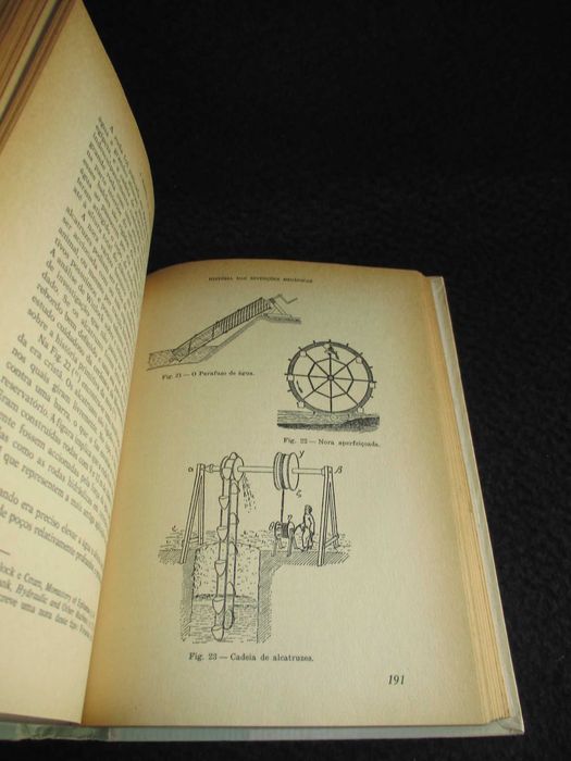 Livro História das Invenções Mecânicas 1º volume Abbott Payson Usher