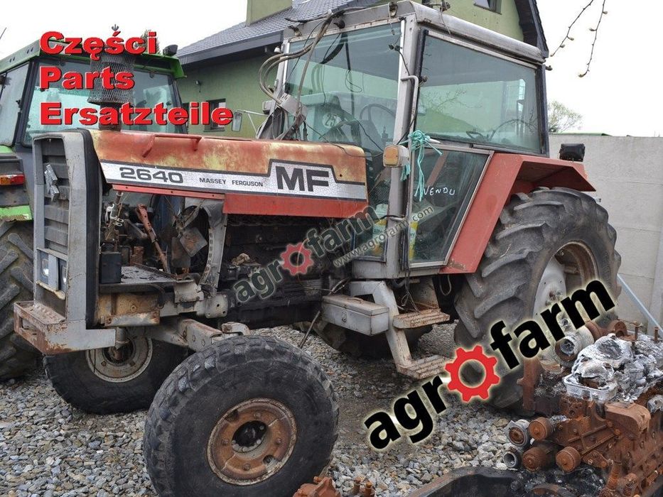 Massey Ferguson 2640 części, skrzynia biegów, oś