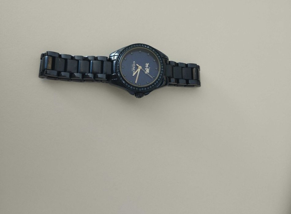 Relógio Coach mulher azul