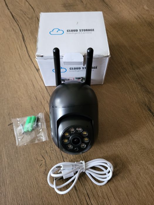 Kamera WiFi Obrotowa 360° PTZ – Nowa – Podgląd w Telefonie