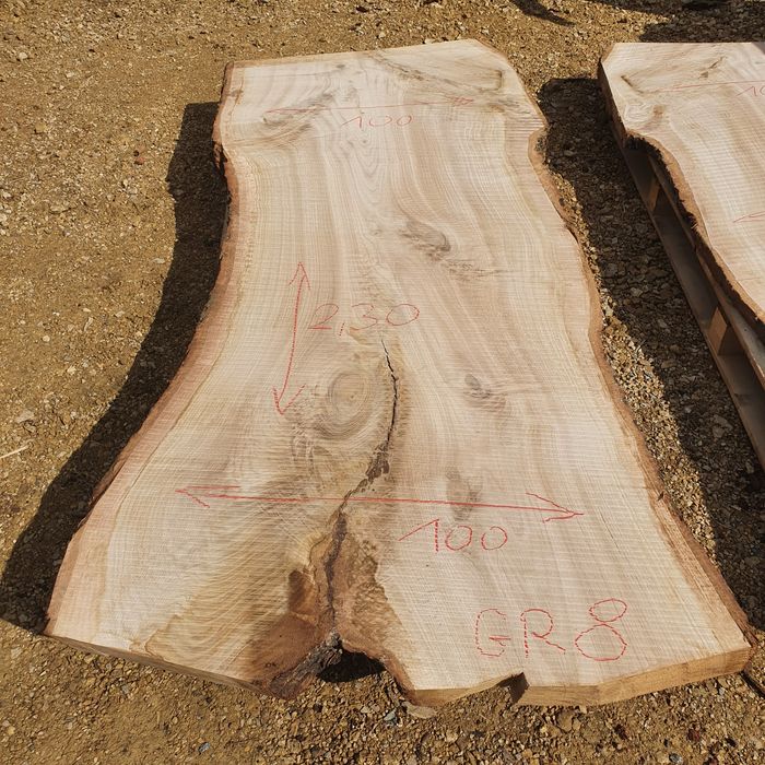 Stół drewniany dębowy lite drewno monolit blat łazienka kuchnia dąb