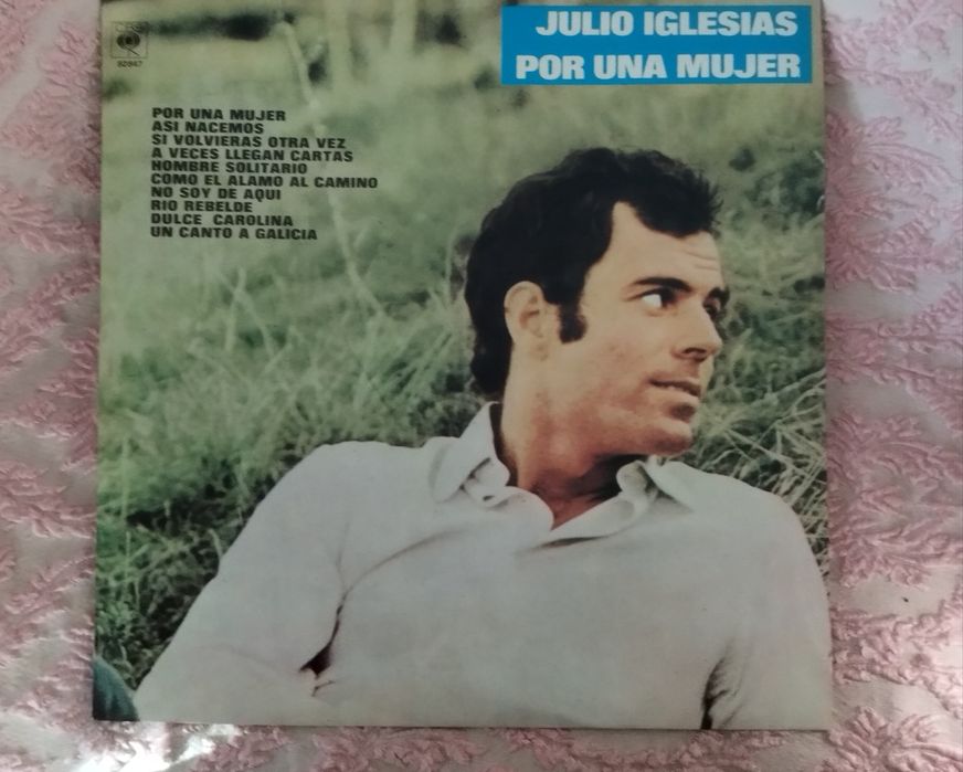 Discos vinil LPS  Roberto Carlos/Júlio Iglesias