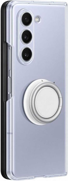 Оригинальные фирменный чехол Samsung Galaxy Z Fold 5 Clear Gadget Case