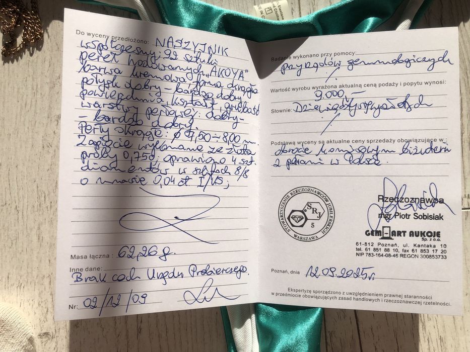 Perły CUDO śliczna kolia