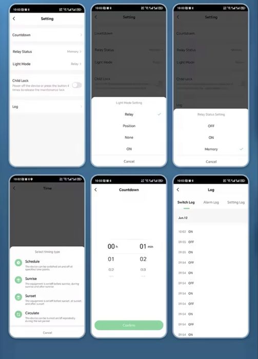 Умный WiFi DC выключатель Tomzn TOB9 DC 8-90 В