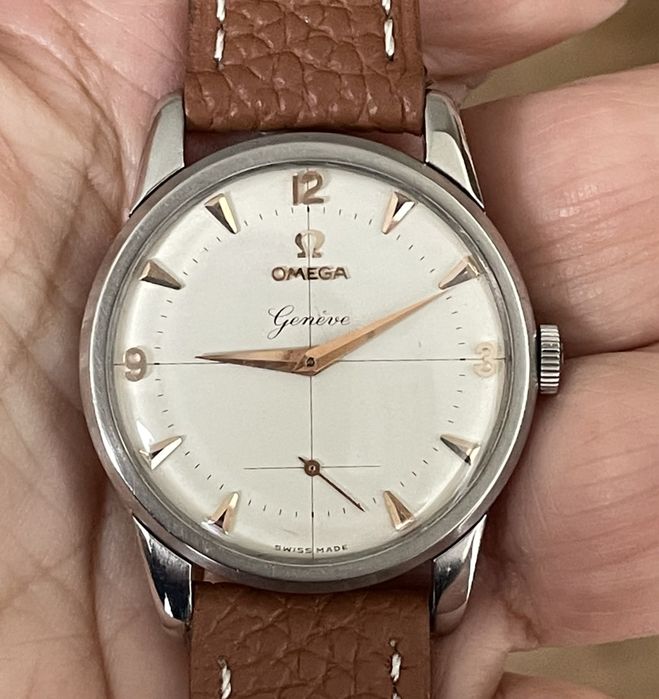 Omega Genève “Cross Hair” dial