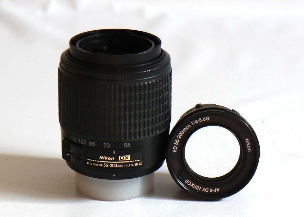 Lente Nikon 55-200mm (VER FOTOS)