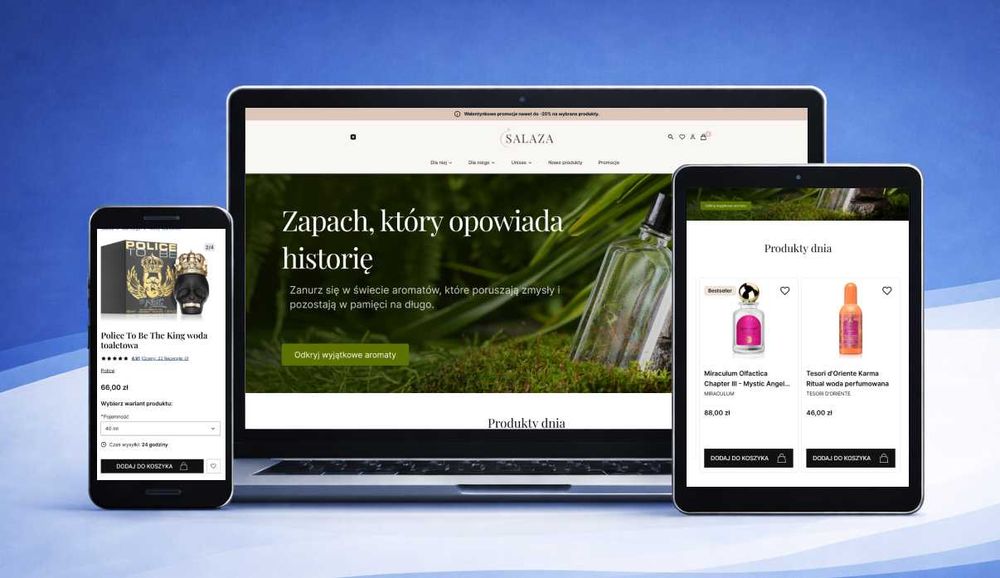 Strony Internetowe, Sklepy Internetowe: IdoSell, Shoper, WordPress