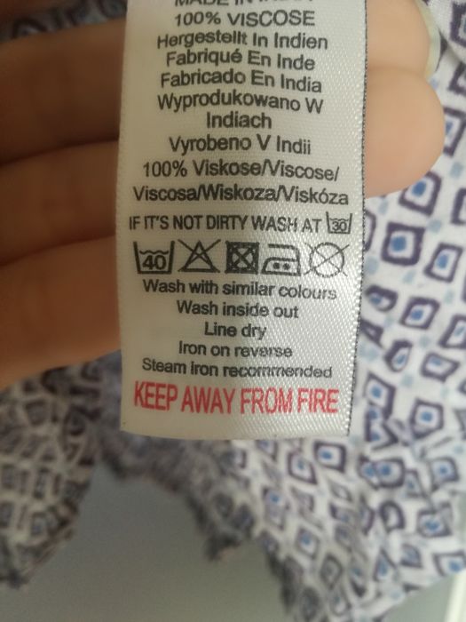 Bluzka z wiskozy rozmiar 38-40