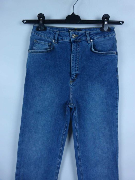 ASOS spodnie jeans wysoki stan proste nogawki 25 / 32