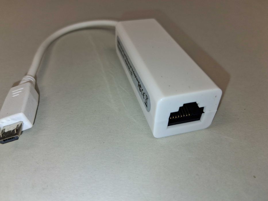 N221 Adapter Micro USB Na RJ45 LAN Ethernet KartaSieciowa Fast USB 2.0