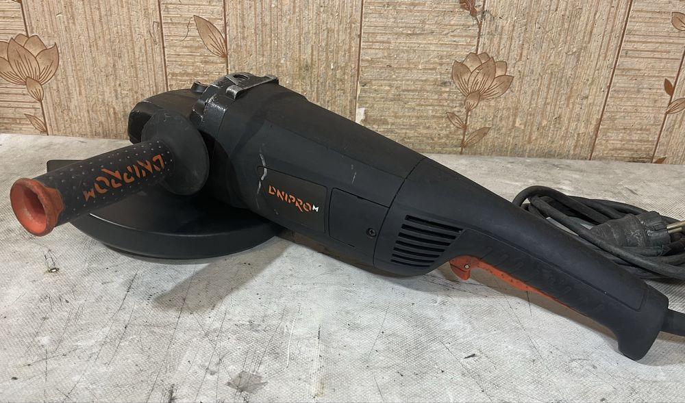 Болгарка → Dnipro-M GL-280 на 2600 Вт. | ПЛАВНИЙ ПУСК | 12.2024 р.