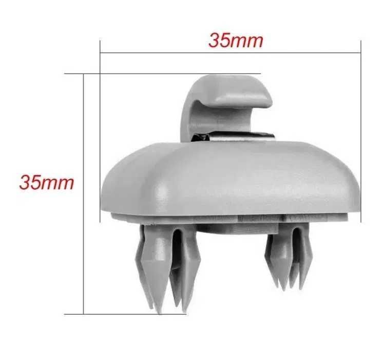 Mola suporte Pala Sol Seat Audi TT A1 A3 S3 A4 A5 S5 Q3 Q5 - 3 Cores