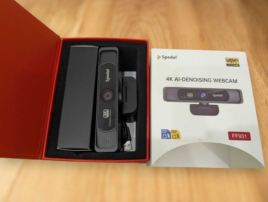 Вебкамера Spedal 4K з штативом автофокус мікрофони FF931
