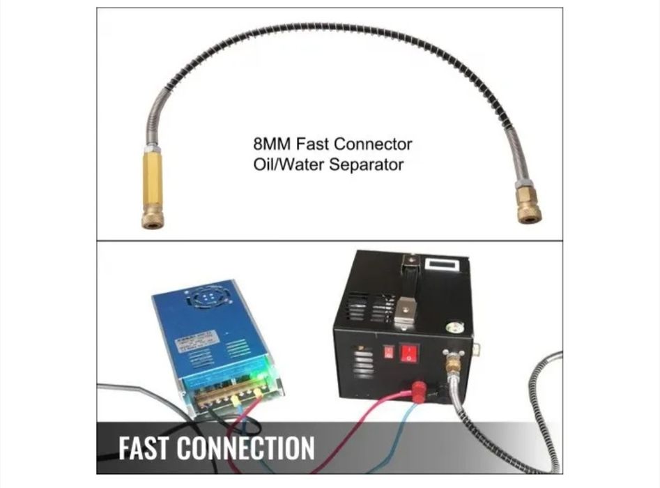 Compressor de ar PCP VEVOR 12V DC, Compressor