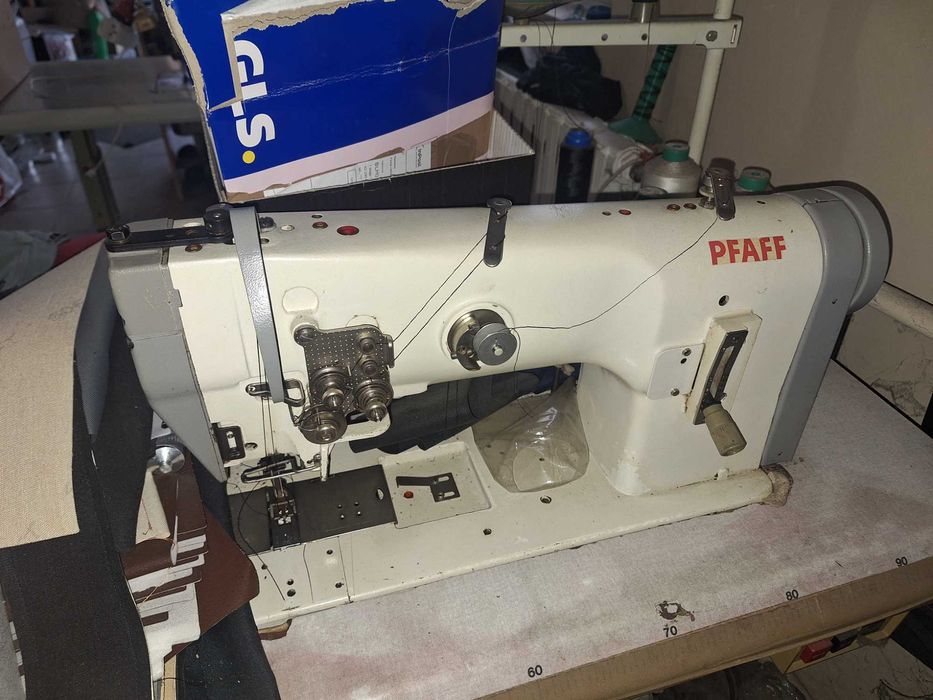 Pfaff 1242 dwuiglowka maszyna szwalnicza