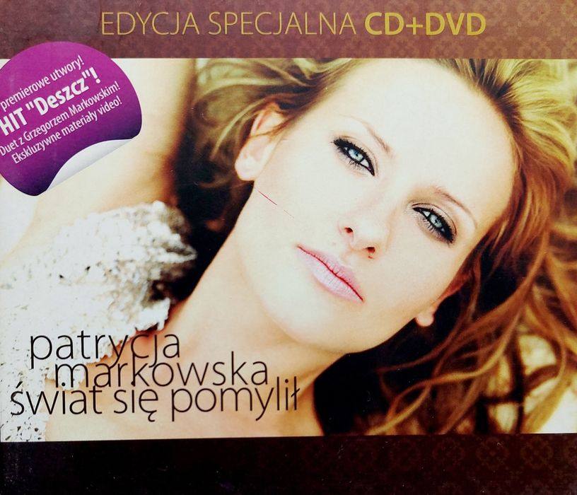 Patrycja Markowska Świat Się Pomylił CD+DVD 2008r