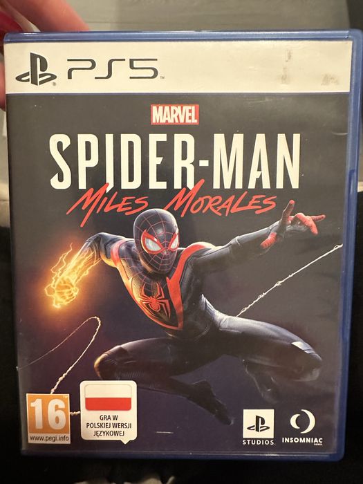 Gra na PS5 SpiderMan Miles Morales