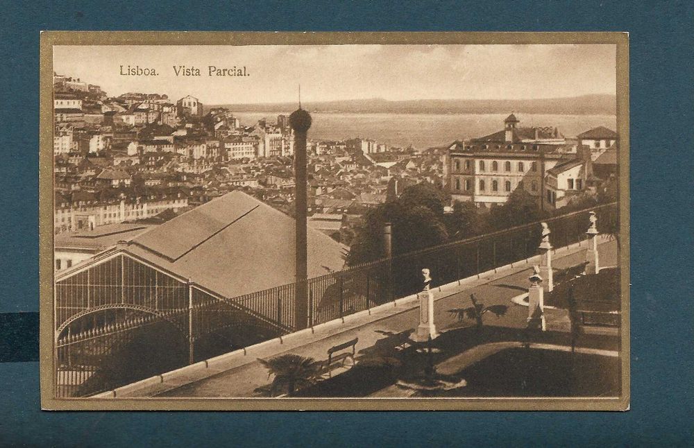 Postal ilustrado antigo - LISBOA