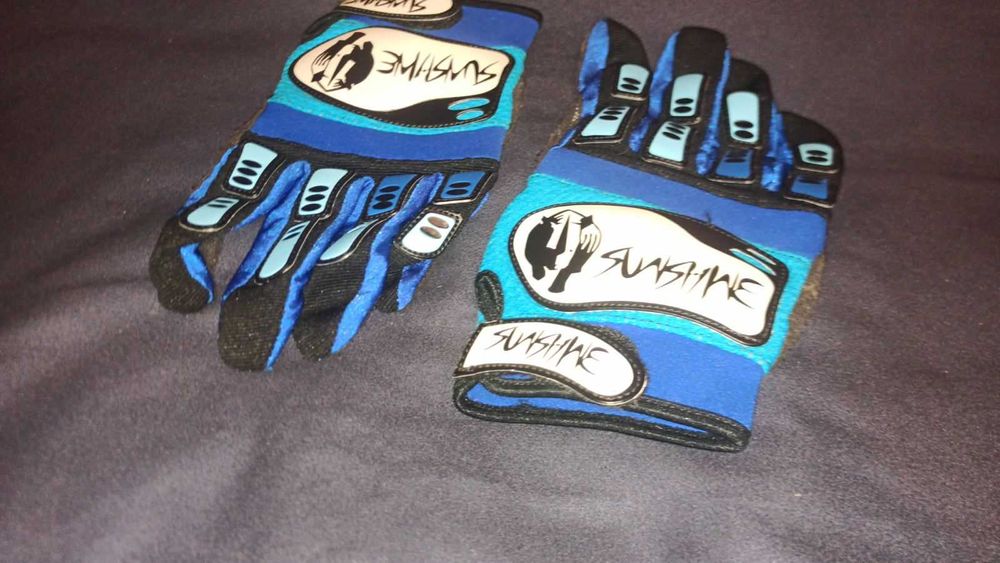 Велоперчатки для кроса перчатки Sunshme!!