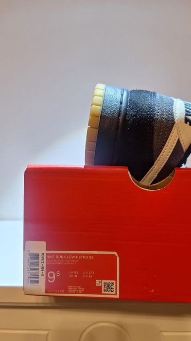Кросівки Nike Dunk Low Retro SE, US9.5 EU 43 27.5CM,  HQ1931 001