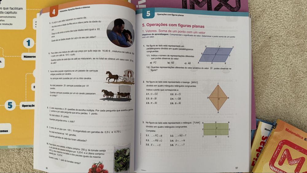 MX 8 (Matemática 8º ano) - Porto Editora - Versão Professor