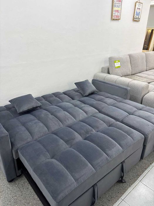 Sofa cama chaiselongue reversivel Pga na ato entrega Envio gratis