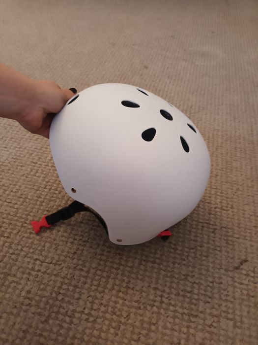 Kask bialy rozmiar L