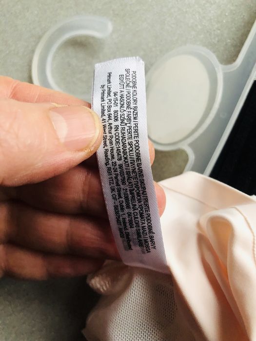 Primark Hipster Invisible 3 pary 3 kolory L