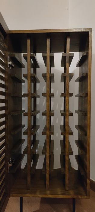 Garrafeira Rústica - Com porta em ripado