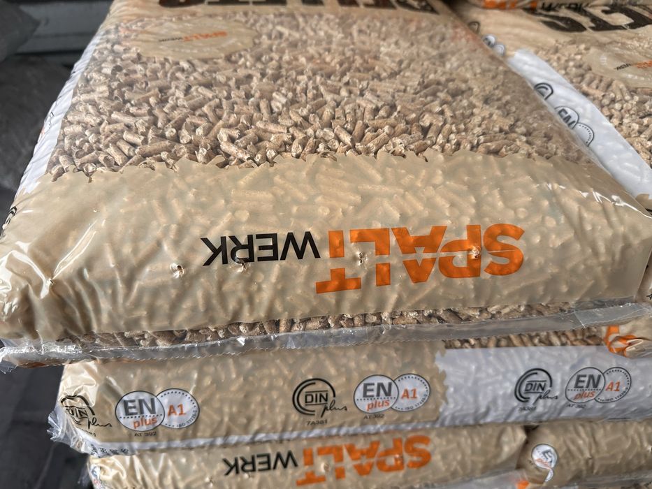 Pelet Pellet A1 z certyfikatem EN PLUS.