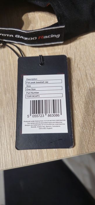 Czapka z daszkiem TOYOTA Gazoo Recing