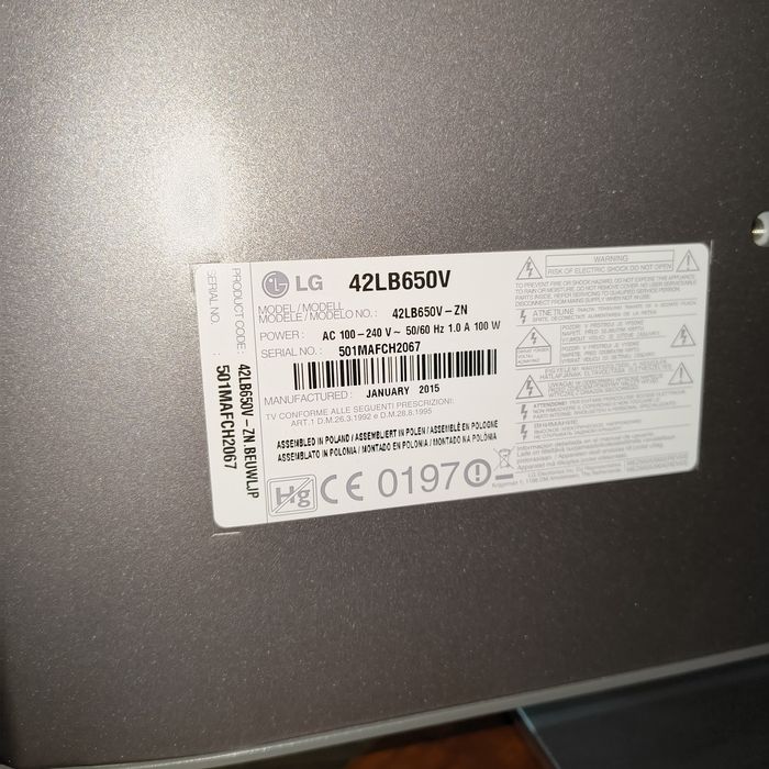 Televisão Marca LG