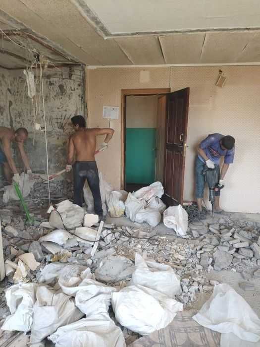 Вывоз мусора, услуги грузчиков, демонтаж, земляные роботы - Демонтажные ...