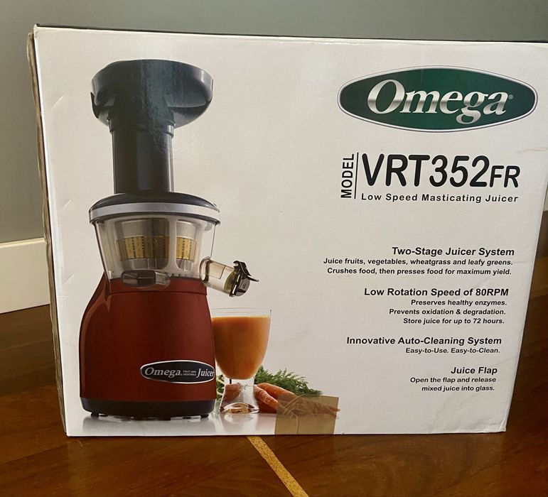 Wyciskarka wolnoobrotowa Omega VRT352FR - stan ideslny