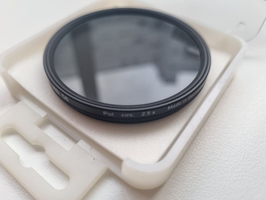 Filtro Polarizado Circular Heliopan  58 mm Slim - Canon Nikon DSLR