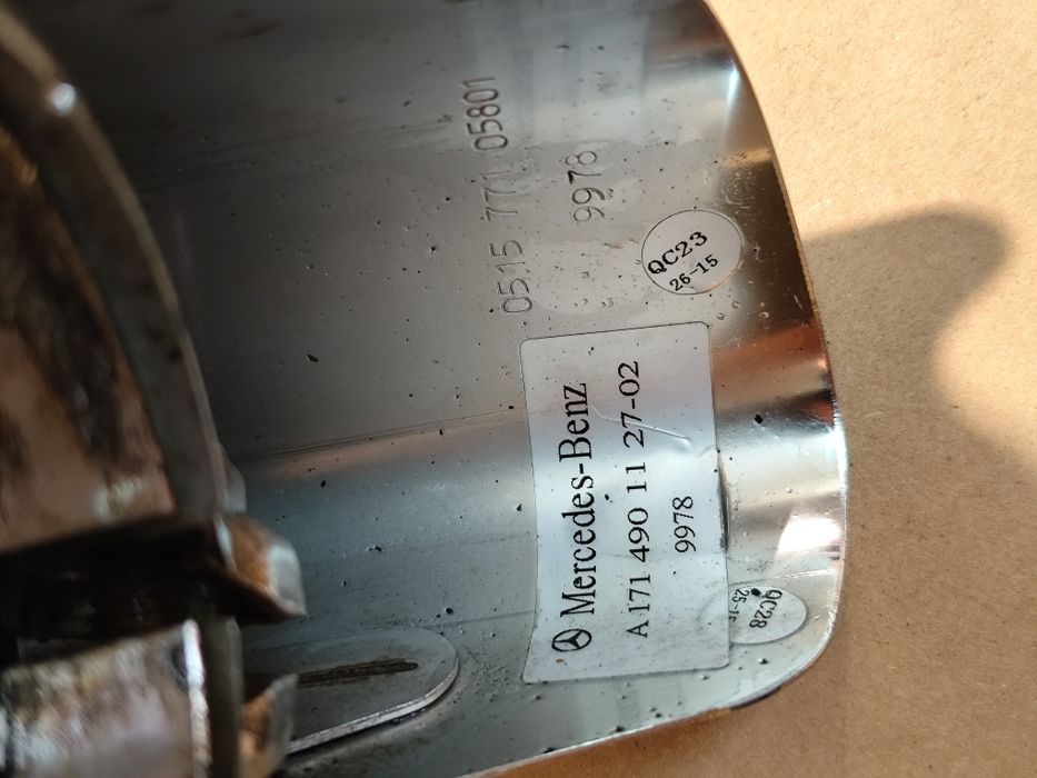 Ponteiras de escape Mercedes