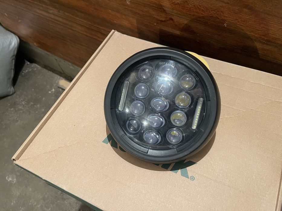 LED фара 7 дюймов