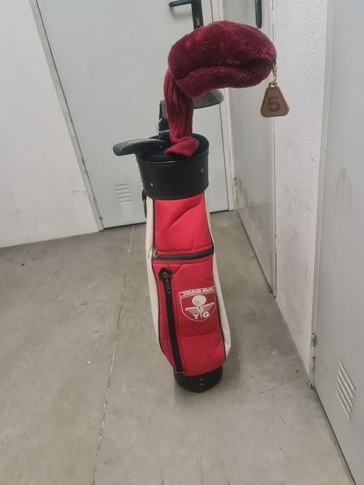 Saco de golfe com tacos