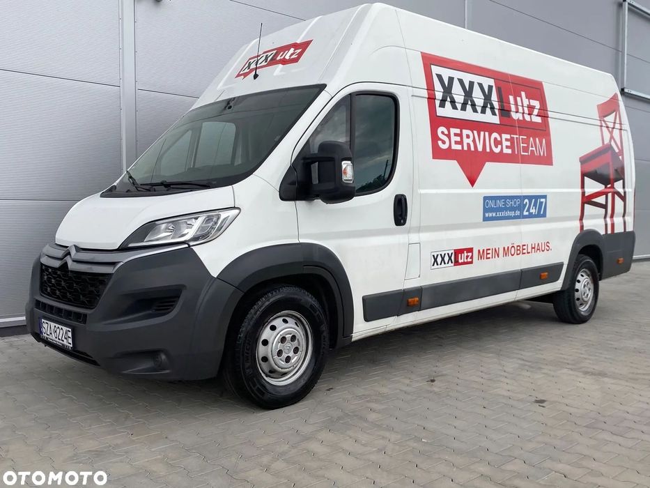 Citroën Jumper  FV23%, L4H3 MAXI, 130KM, Oryginał, Bezwypadkowy, Niski Przebieg, 2017R